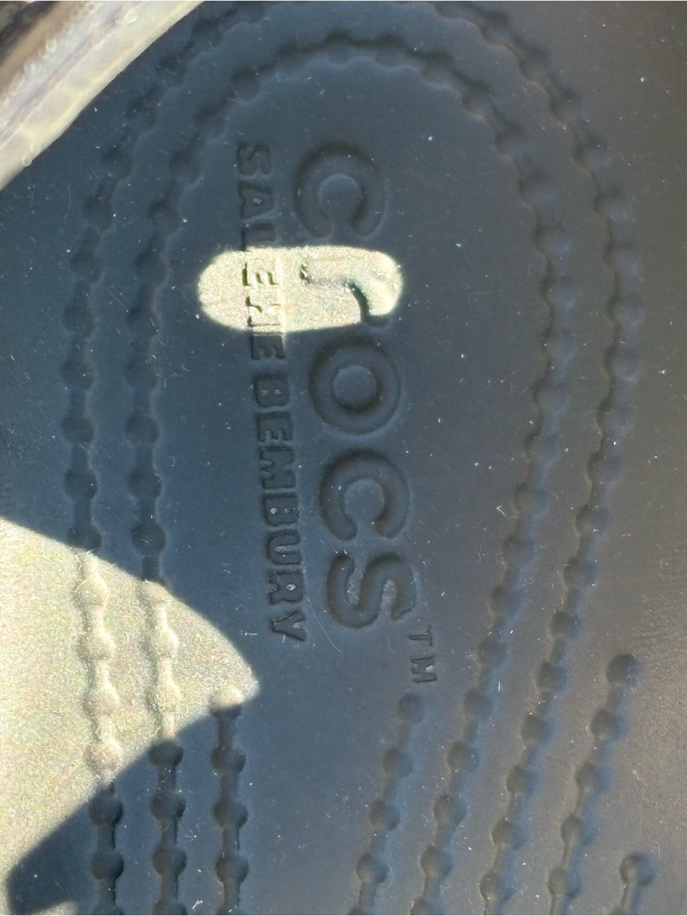 Crocs Pollex Clogs by Salehe Bembury in the "Sasquatch" (black) - Picture 3 of 5
